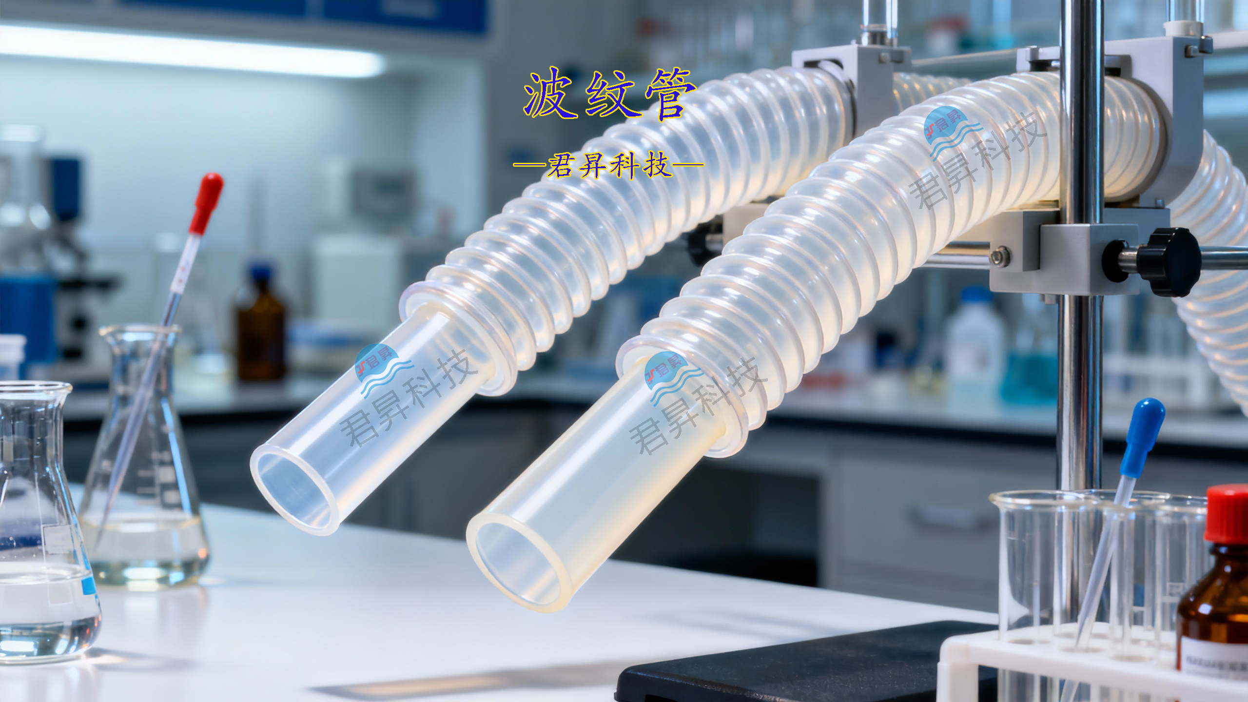 实验室动物设备：FEP波纹管饮水与给药系统管路